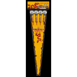 Rakiety Fireball Efektowe Spyro – 4szt, Duże Efekty!