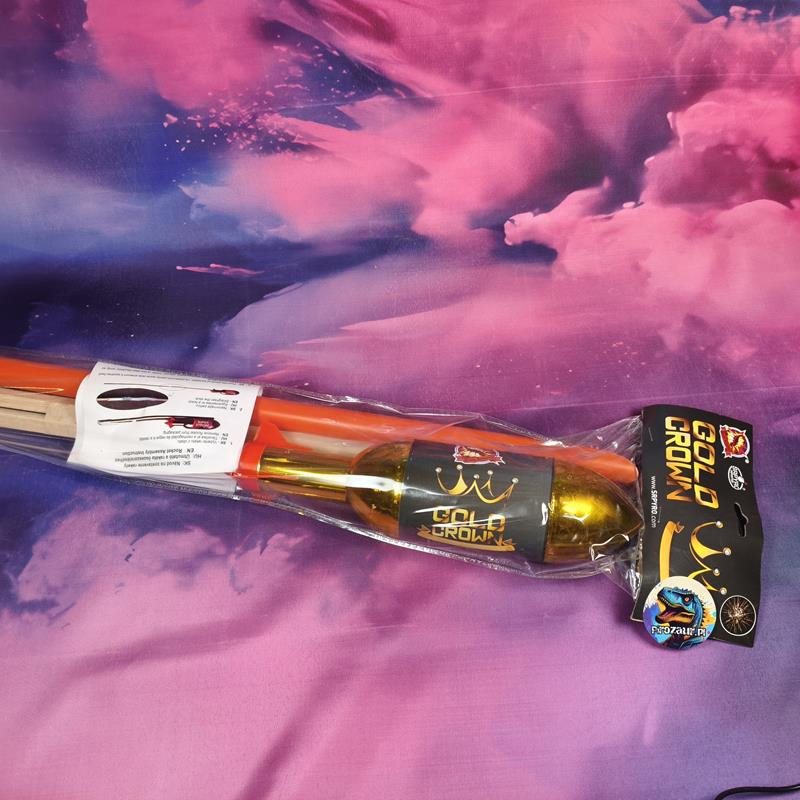 Rakieta Gold Crown 70mm – Ogromny Efekt! Spyro CLE2597-3