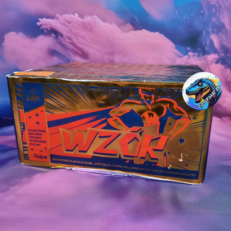 Wyrzutnia WZÓR Iskra – 100 Strzałów, Różne Efekty!