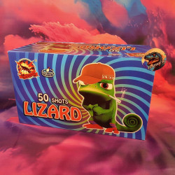 Wyrzutnia SRPYRO  Lizard  CLE4582 – 50 Strzałów, 30mm, Kolorowe Efekty!