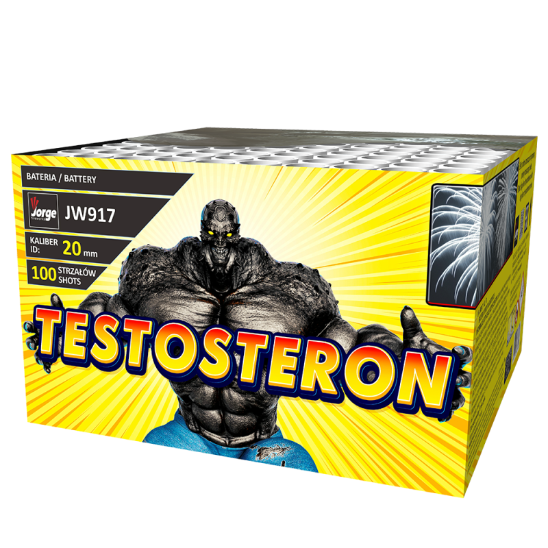 Wyrzutnia Testosteron Jorge – 100 Strzałów, Crackling!