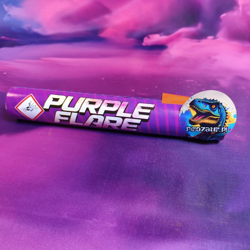 Flara Jorge JF48/Purple – Fioletowe Światło i Dym, 45s!