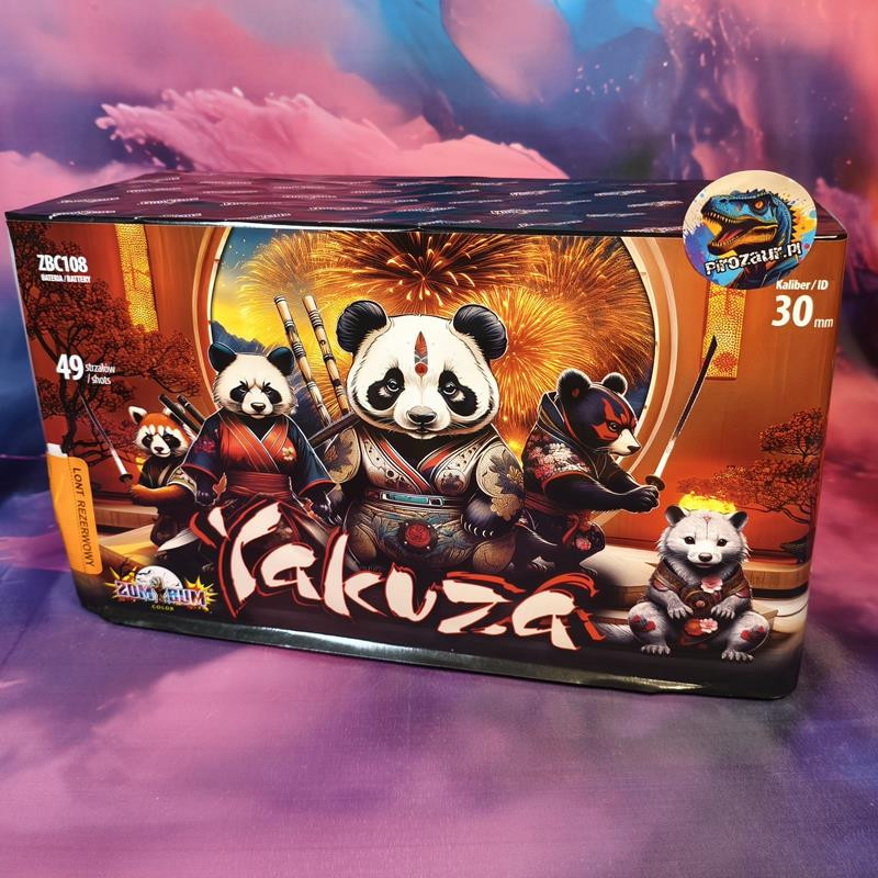 Wyrzutnia Zombum Yakuza – 49 Strzałów, 30mm, Proste i Kątowe Efekty!