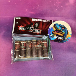 Cyrkoblitz Zombum Scream Bum Mini – 6 Sztuk, Latające, Z Gwizdem!