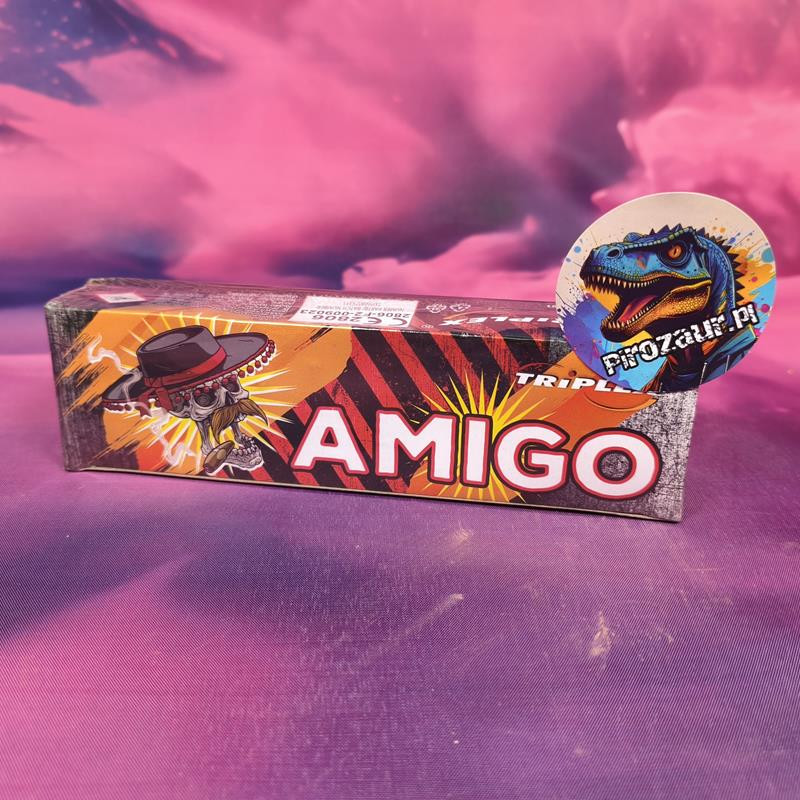 Petardy Triplex Amigo – 20 Sztuk, Stroboskop + Mocny Huk!