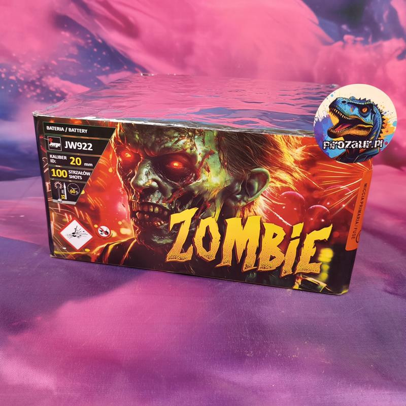 Wyrzutnia Jorge Zombie – 100 Strzałów, 20mm, Złote Wierzby, Brokat, Crackling!