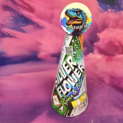 Fontanna Jorge JF93 – Srebrny Kwiat, Zielone i Niebieskie Gwiazdy!