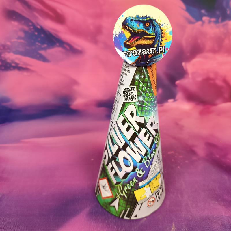 Fontanna Jorge JF93 – Srebrny Kwiat, Zielone i Niebieskie Gwiazdy!