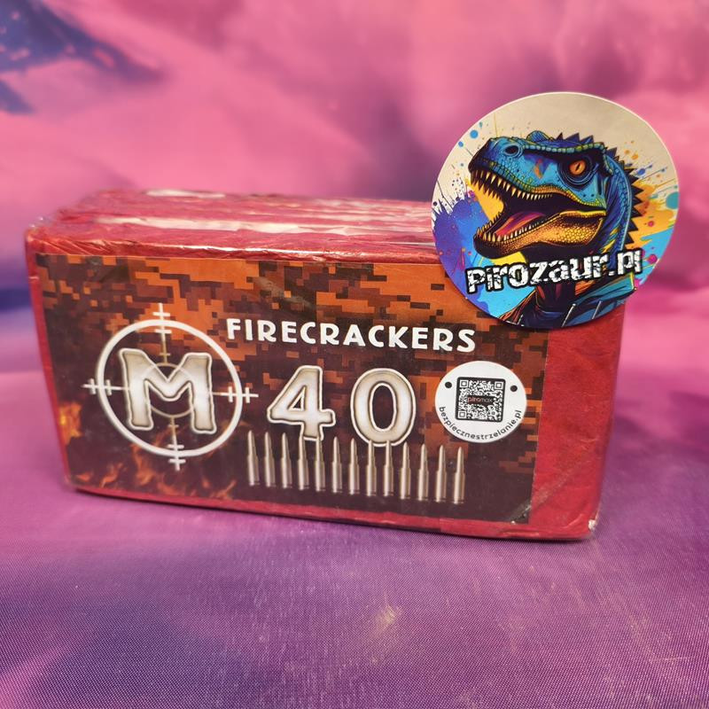 Karabinek Piromax Firecrackers M40 – 40 Strzałów, Głośny, Szybki Huk!