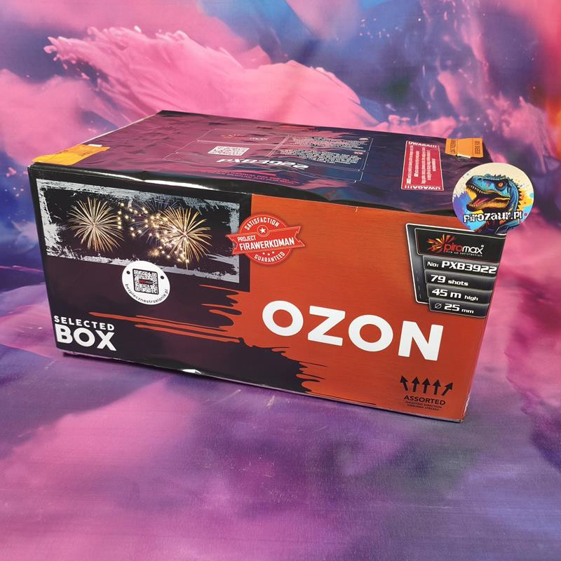 Wyrzutnia Piromax Ozon – 79 Strzałów, 25mm, Mieszany Układ, Złote Palmy, Tytanowy Finał!