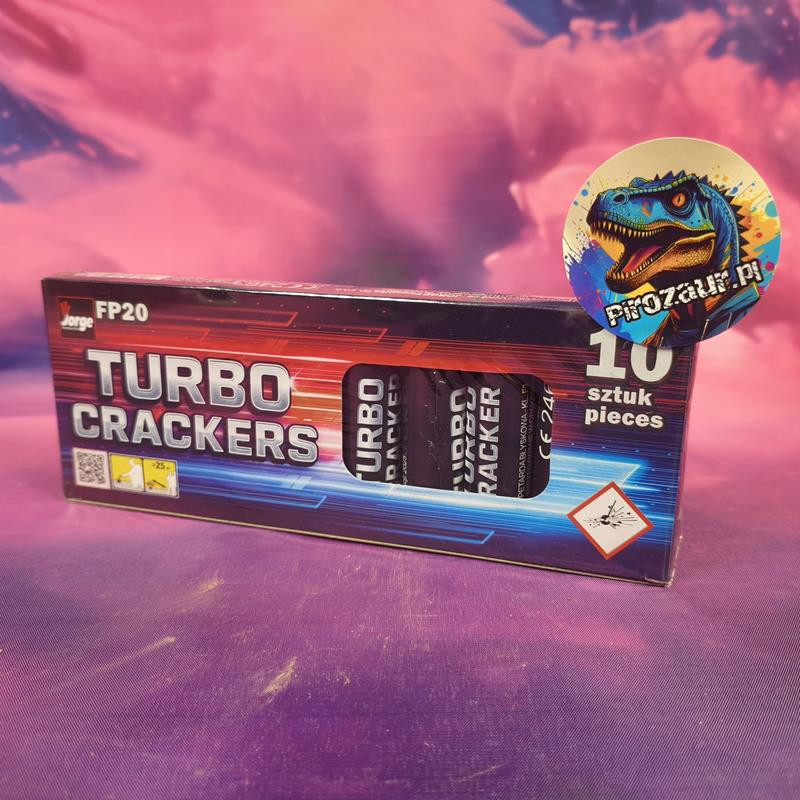 Petardy Jorge Turbo Crackers FP20 – 10 Sztuk, Mocny Huk, 1g NEC!