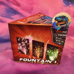 Fontanna Zombum Crazy Fountain – 3 Minuty, 8 Efektów, Kolorowe Gwiazdki, Iskry!