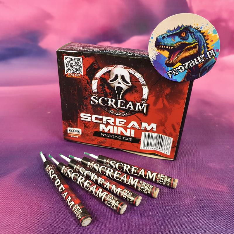 Piszczałka Klasek Scream mini - Myszki-Gwizdki 10 szt.