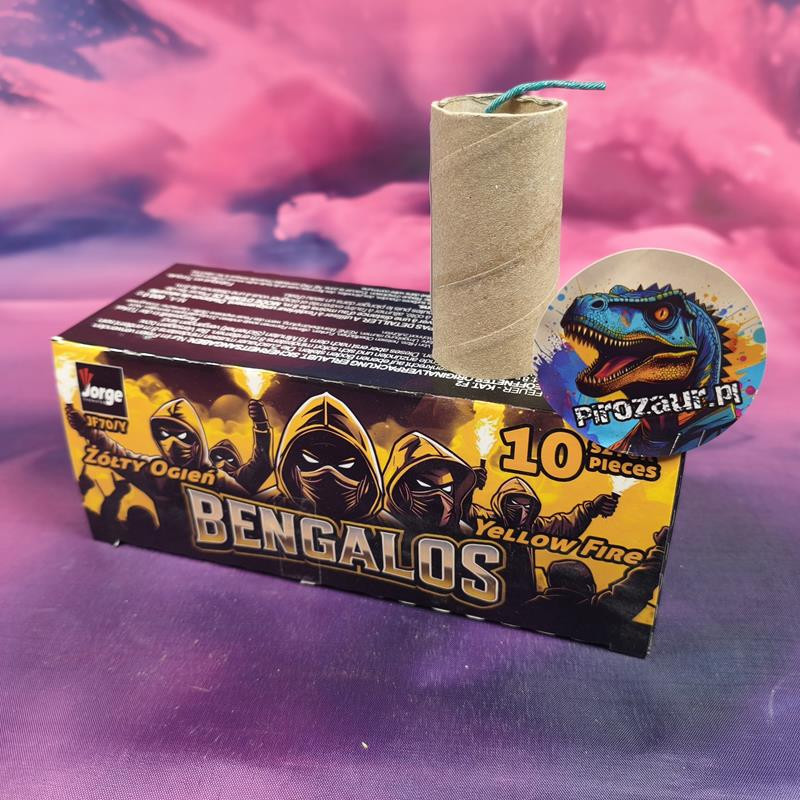 Bengalos Jorge żółty - Ognie Wrocławskie JF70/Y 35s