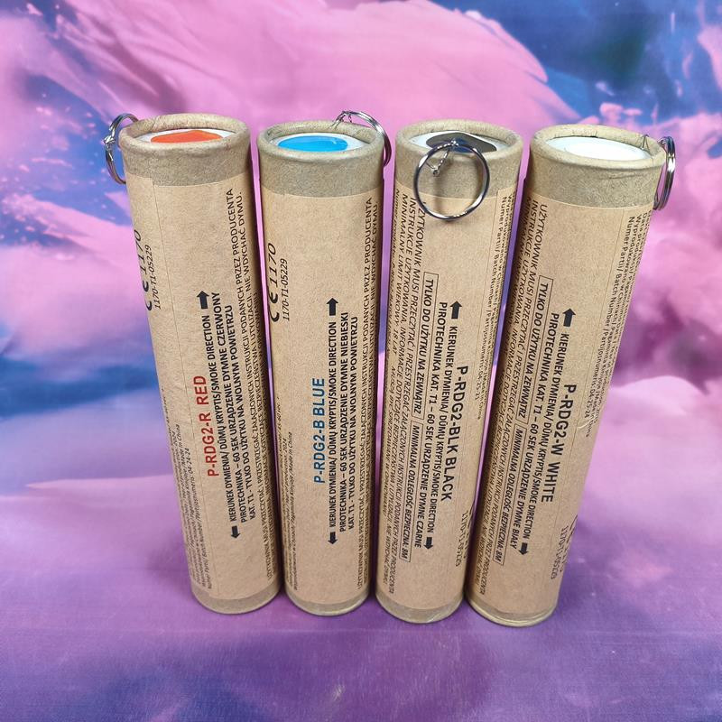 Świeca Dymna Pyrolife czarna T1 - Duża, 60s Dymu