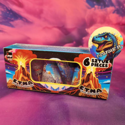 Fontanny Jorge Etna JF01 - 6 szt. Złote i Srebrne Wulkany