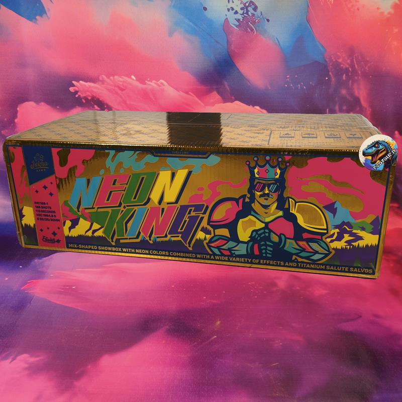 Wyrzutnia Iskra Neon King 188 strzałów 20/25/30mm IMC188-1