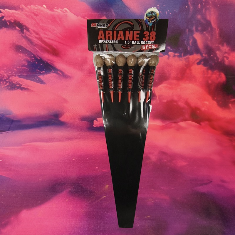 Rakiety Kuliste Riakeo Ariane 38 1,5" - 6szt. HF24733RK PRO