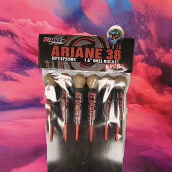 Rakiety Kuliste Riakeo Ariane 38 1,5" - 6szt. HF24733RK PRO