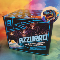 Wyrzutnia Argento Azzurro 36 strz. 25mm AC25-36-4 - Blue & Gold!