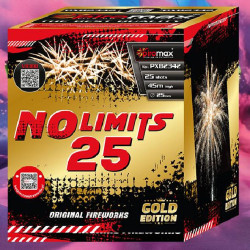 Wyrzutnia Piromax No Limits Gold 25 strz. 25mm