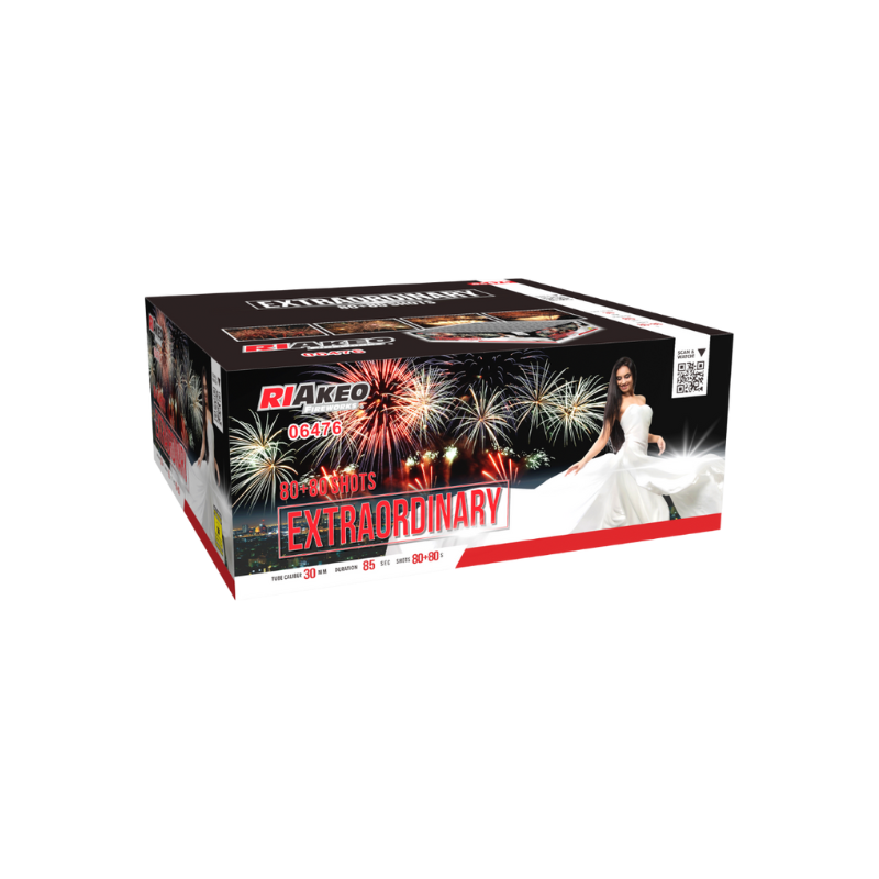 Wyrzutnia Extraordinary Riakeo – 160 Strzałów, 30mm!